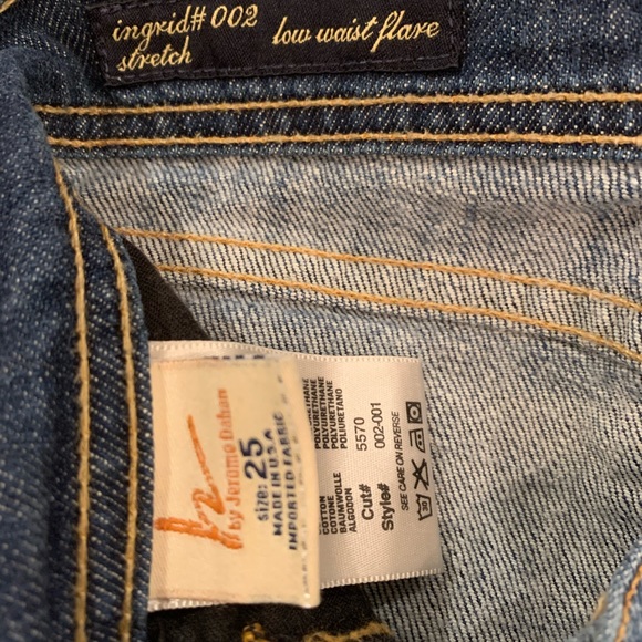 Citizens of Humanity low waist flare size 25 - Picture 5 of 6